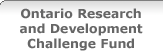 Ontario Research and Development Challenge Fund